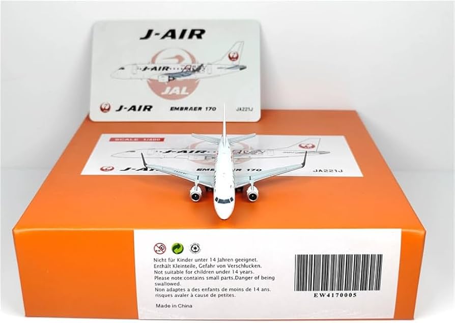 Amazon.co.jp: JC WINGS 1/400 完成品 J-Air for Embraer 170-100STD
