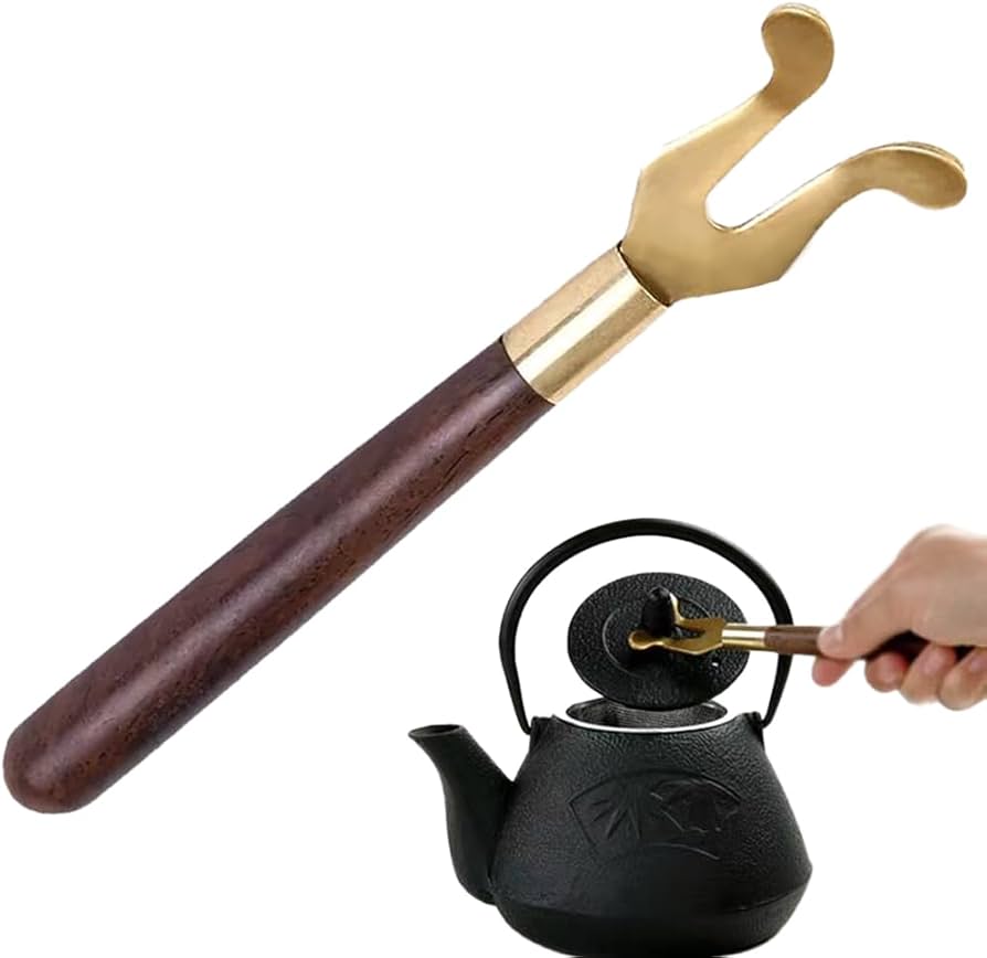 Amazon | Forahome 鉄瓶 ポットフォーク 鉄ケトル用フォーク 適度な