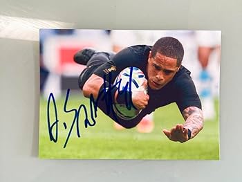 Amazon.co.jp: セール中…アーロン スミス直筆サイン入り2Lサイズ写真