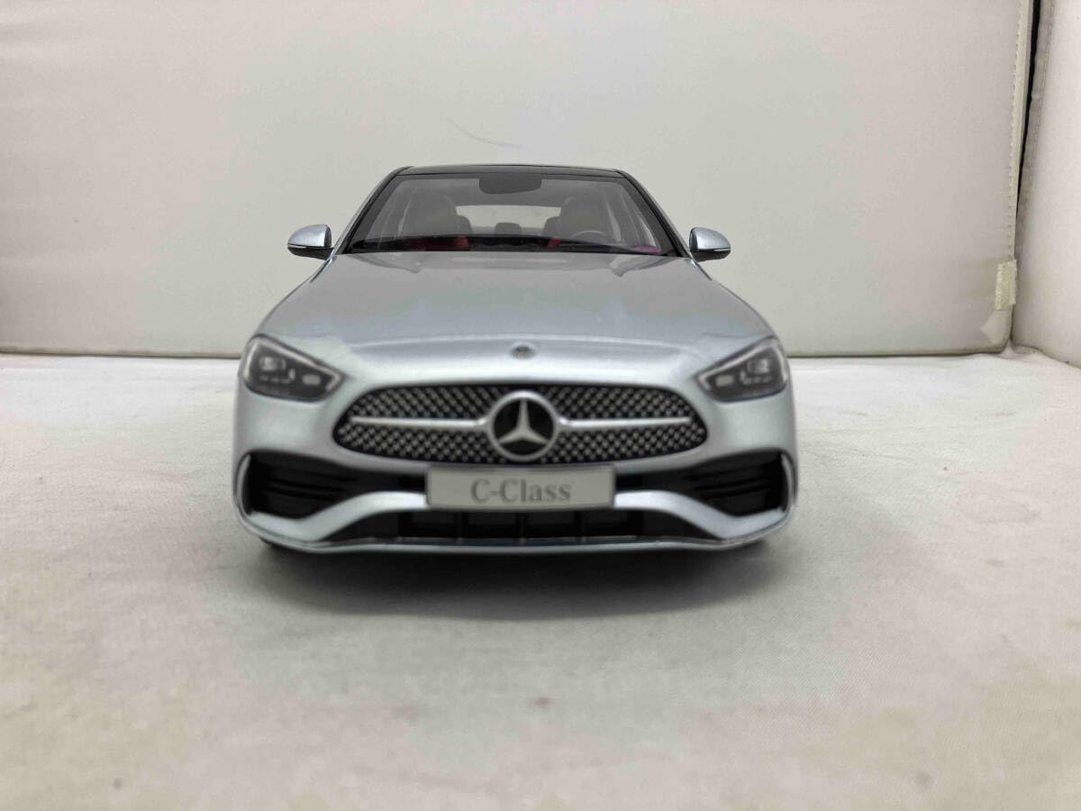 1/18 メルセデスベンツ Cクラス W205 前期 シルバー ミニカー 1/18