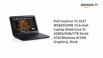 Dell Inspiron 15 3537 W560353IN9 15.6-inch Laptop (Intel-Core i5