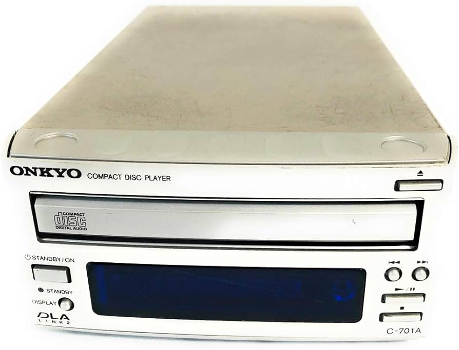 Amazon.co.jp: ONKYO INTEC155 CDプレーヤー C-701A(S) /シルバー