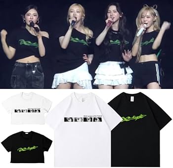 Amazon.co.jp: AESPA グッズ 2024秋 ツアーTシャツ SYNK Hyper