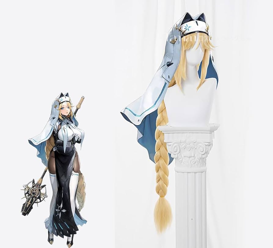 Amazon.co.jp: 勝利の女神：NIKKE ラプンツェル ウィッグ カツラ