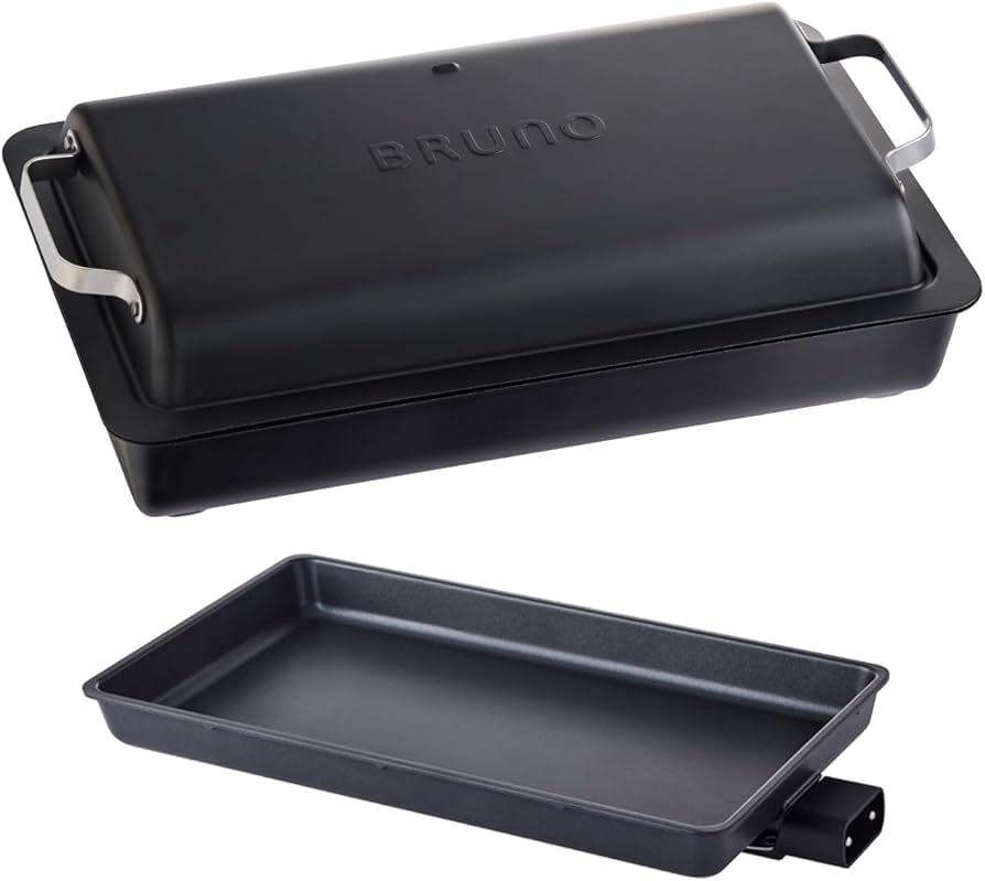 Amazon | BRUNO ブルーノ フラット ホットプレート 大型 丸洗い 高火力