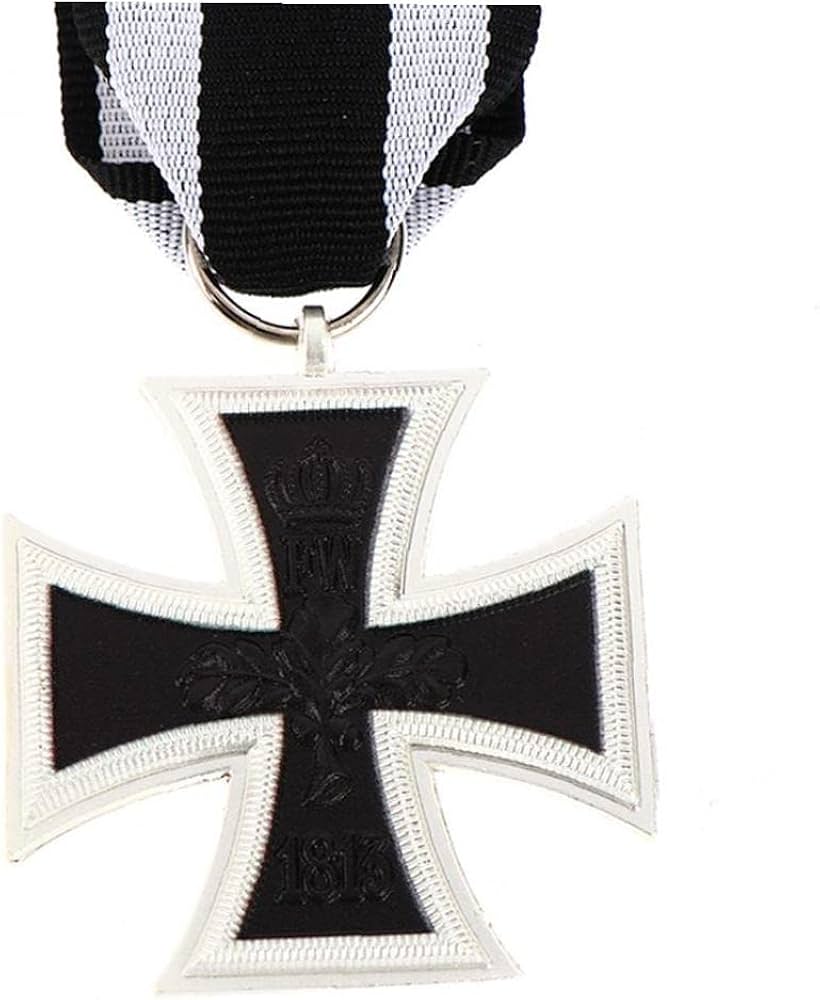Amazon.co.jp: 記念メダル 軍の装飾 リボン付き ドイツ鉄十字 2級 : ホビー
