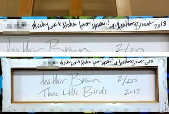 Amazon.co.jp: 人気画 ヘザーブラウン(Heather Brown) 限定キャンバス