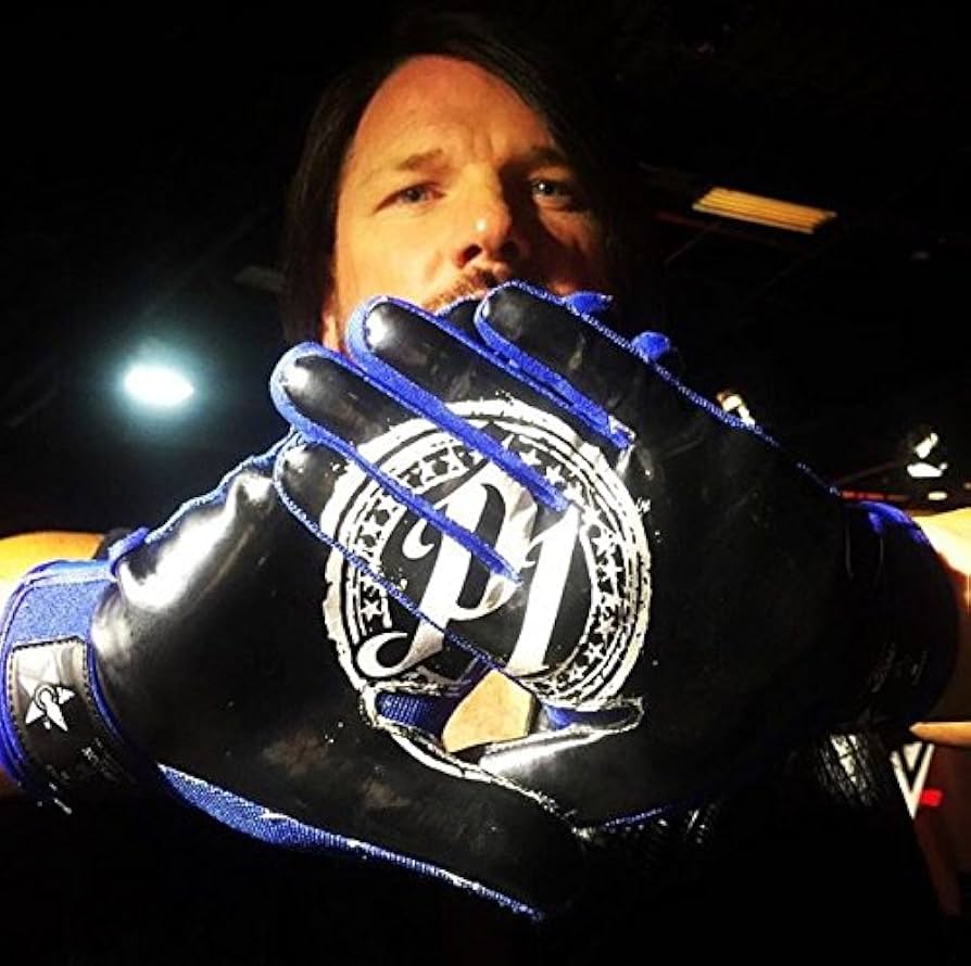 AJ Styles グローブ【希少】 WWE AJスタイルズグローブのeBay公認海外