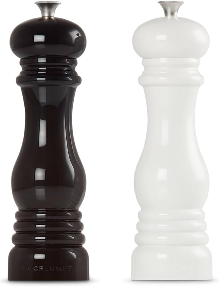 Amazon | Le Creuset ソルトアンドペッパーミルセット 各8インチ x 2 1