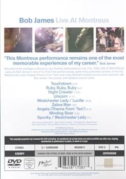 Amazon.co.jp: Bob James - Live At Montreux [DVD] [2005] : DVD