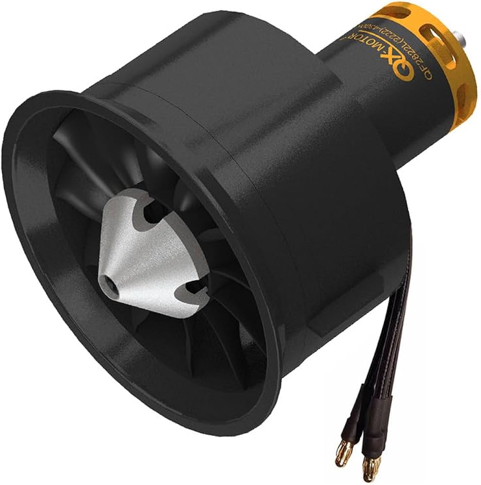 Amazon.co.jp: JFtech 64mm ダクトファン 3500KV モーター 12ブレード