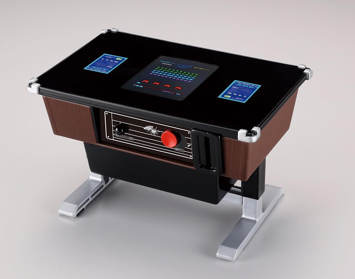 Amazon.co.jp: 遊べる貯金箱 スペースインベーダー テーブル筐体型