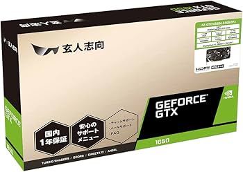 Amazon.co.jp: NVIDIA GeForce GTX1650 GDDR6 4GB Graphics Board with