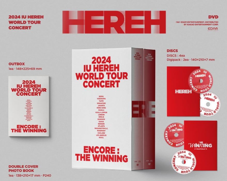 Amazon.co.jp: IU - [ HEREH ] WORLD TOUR CONCERT 公式 韓国 輸入品