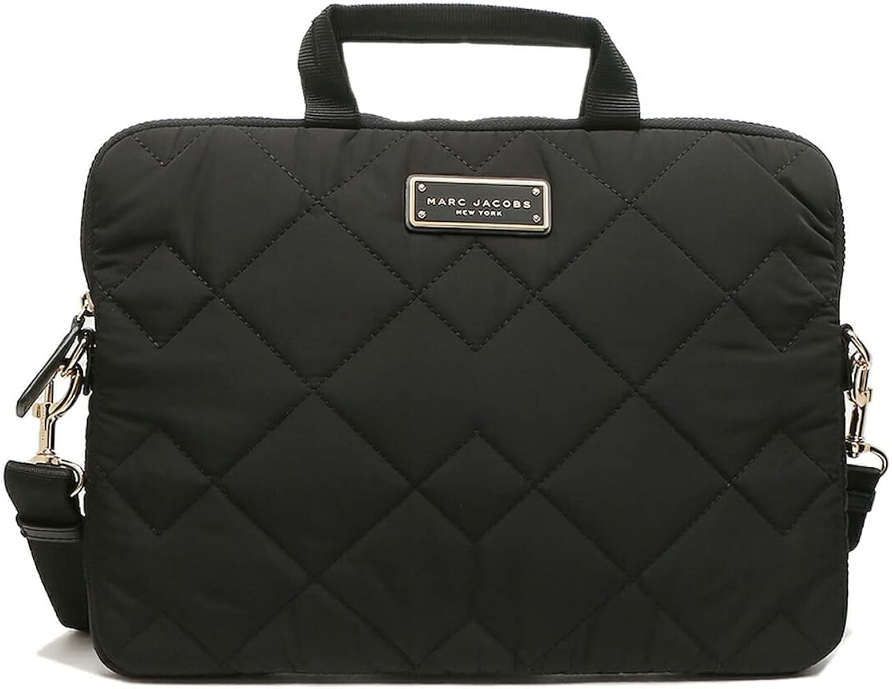 美品✨MARC JACOBS PCケース 2way 総柄 ブラック 極美品 MARC JACOBS