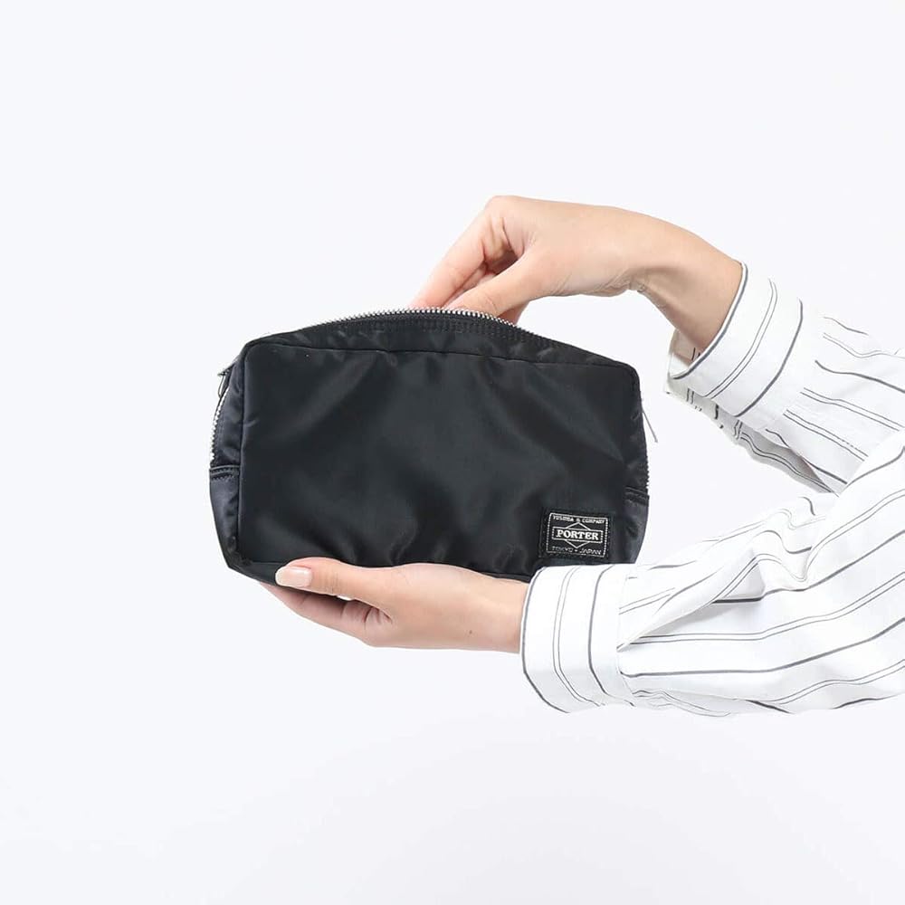 Amazon.com: Porter Tanker Pouch 622-67327 Silver Gray/11, silver