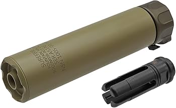 Amazon.co.jp: 良品武品 5KU 14mm逆ネジ対応 サイレンサー ＆ ハイダー