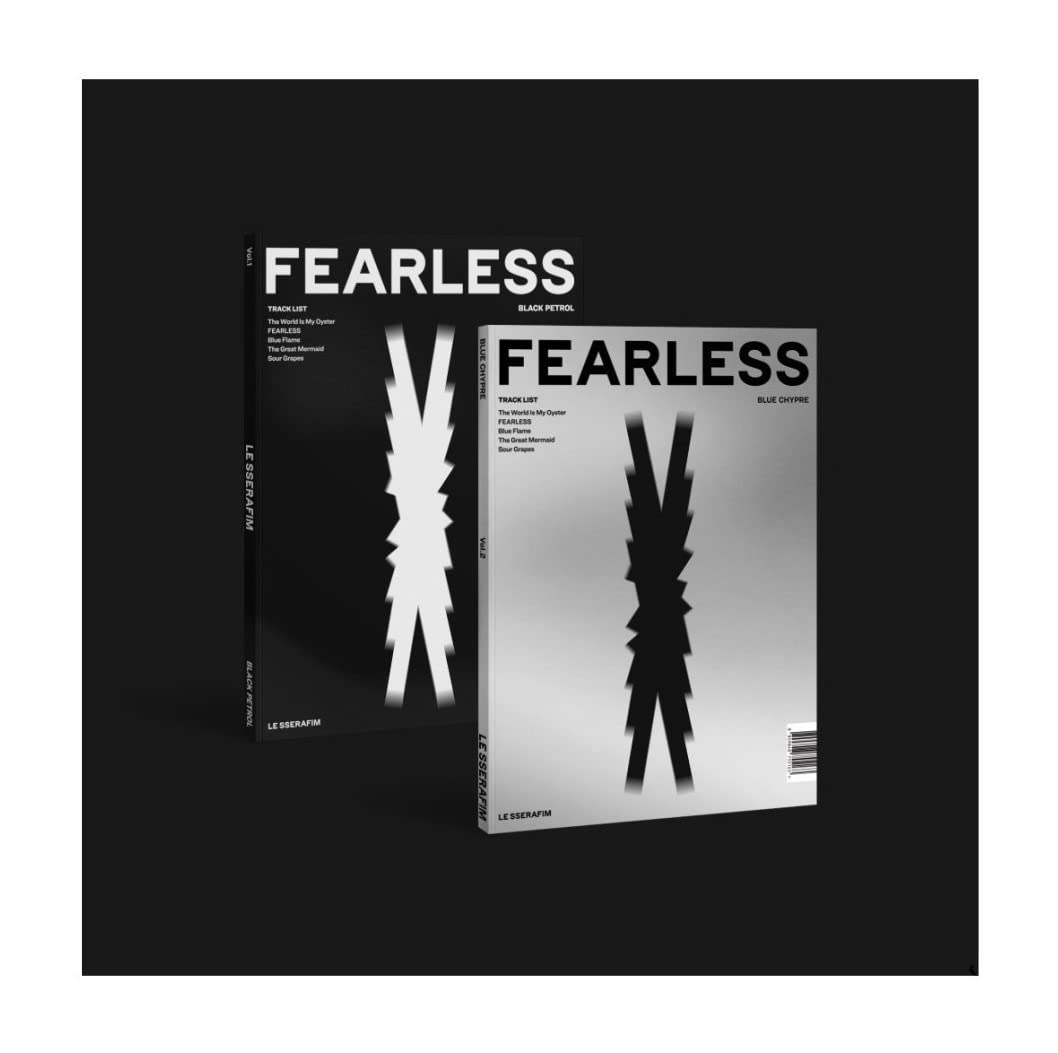 Amazon.com: LE SSERAFIM - Fearless 1st Mini Album+Extra Photocards
