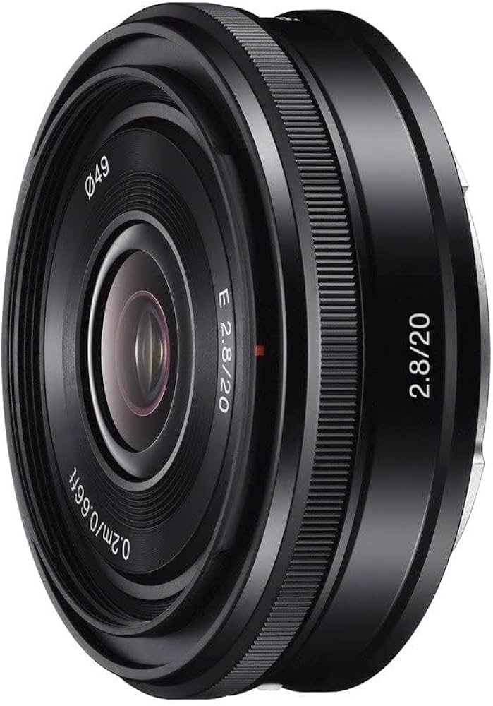 Amazon.co.jp: SONY 単焦点レンズ E 20mm F2.8 ソニー Eマウント用 APS