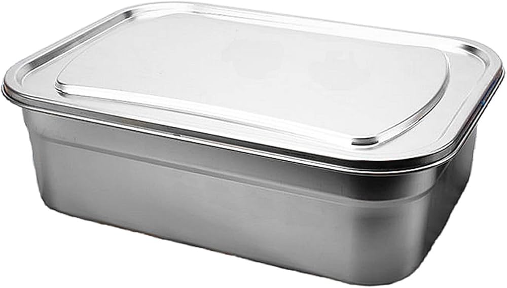 Amazon.co.jp: アイスクリーム容器 ステンレス製アイスクリーム保存