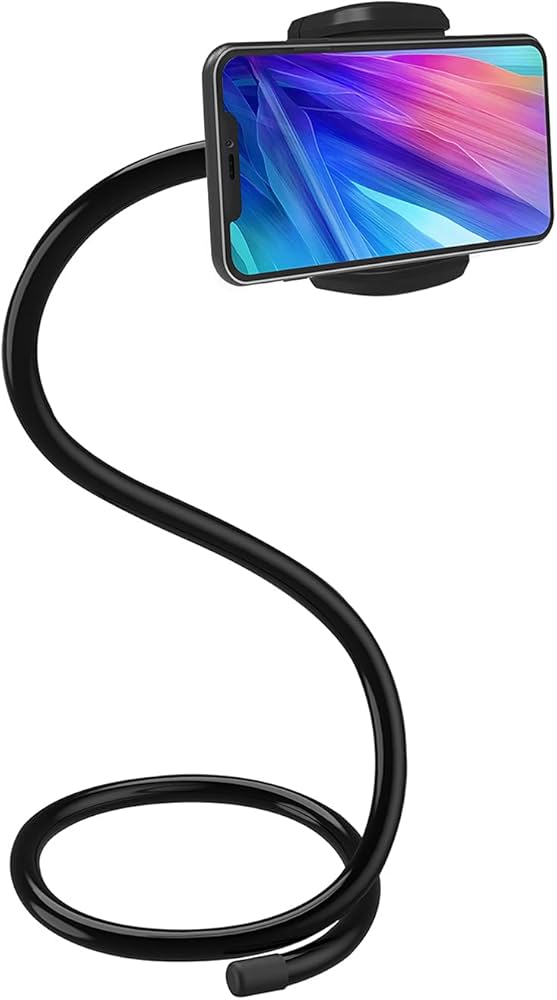 Amazon.co.jp: SnakeHolder スマホホルダー 自立する万能スマホ