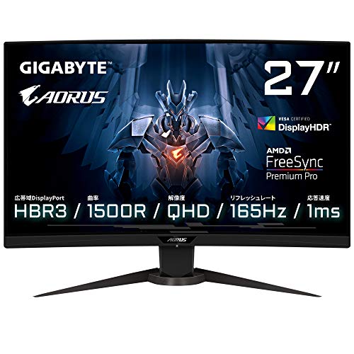 Amazon.co.jp: GIGABYTE AORUS Gaming Monitor 27インチ 2560x14400