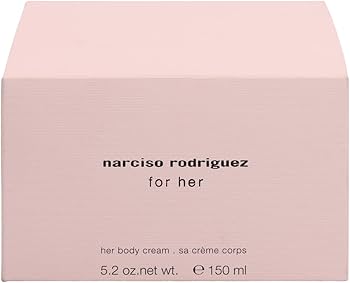 Amazon.com : Narciso Rodriguez For Her Body Cream 150ml/5.2oz