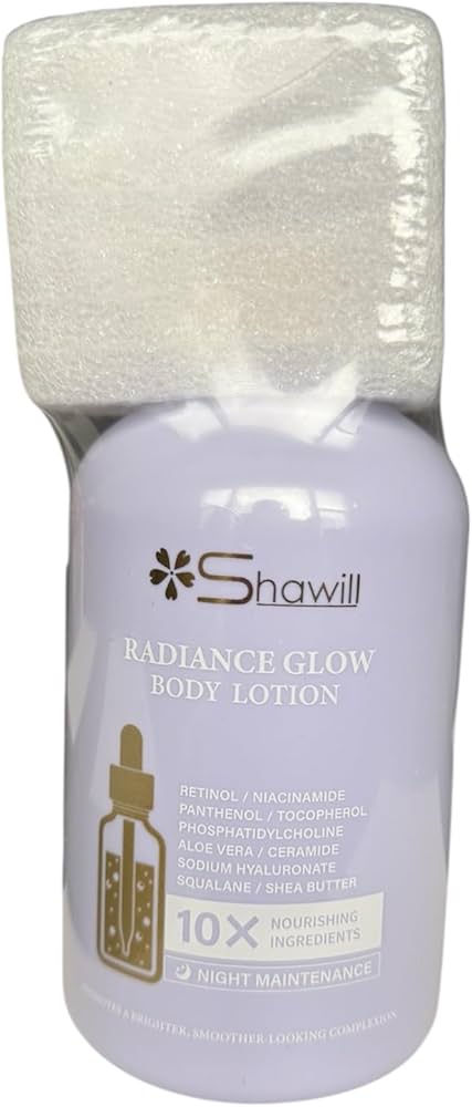 Amazon.com : Shawill Radiance Glow Body Lotion with Retinol