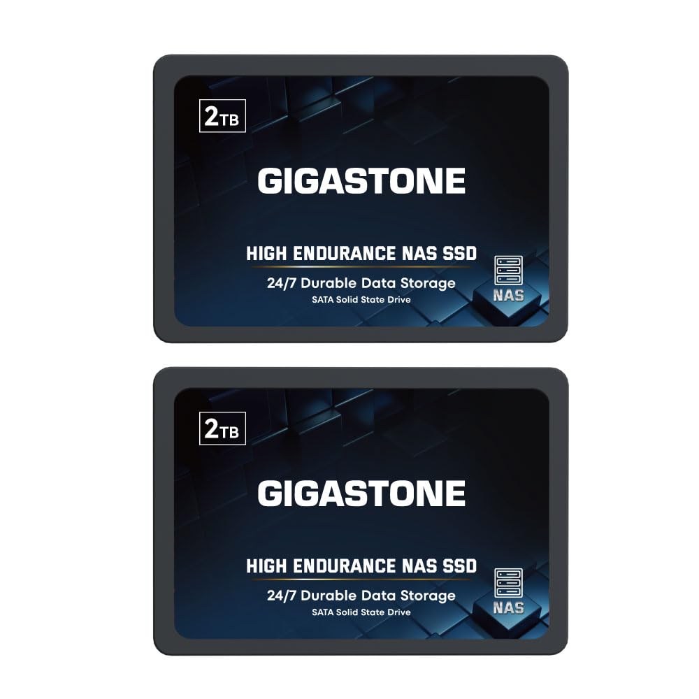 Amazon.com: Gigastone 【NAS Only】 2TB NAS SSD Drive (2-Pack) 24/7