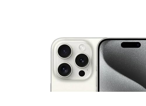 Amazon.com: Apple iPhone 15 Pro, 128GB, White Titanium - Unlocked