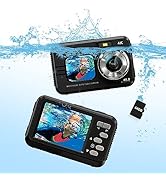 Amazon | Lecran 4K 防水 デジカメ IP68 4800万画素 デジタルカメラ