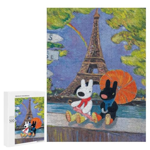 未開封 廃盤希少】アポロ社 リサとガスパール 雪だるま 1000ピース