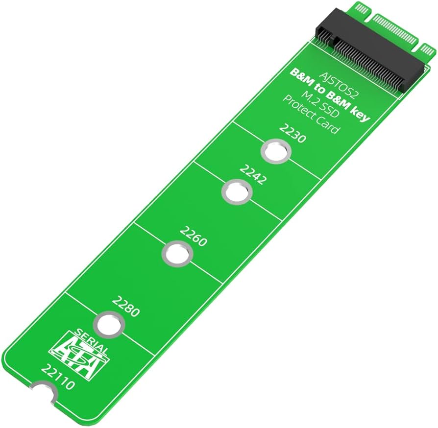 Amazon.co.jp: AODUKE B&M Key M.2 SATA SSD 拡張テスト保護アダプター