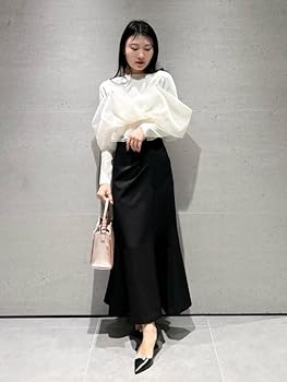 Amazon | [セルフォード] カシュクールキャミセットニットプルオーバー