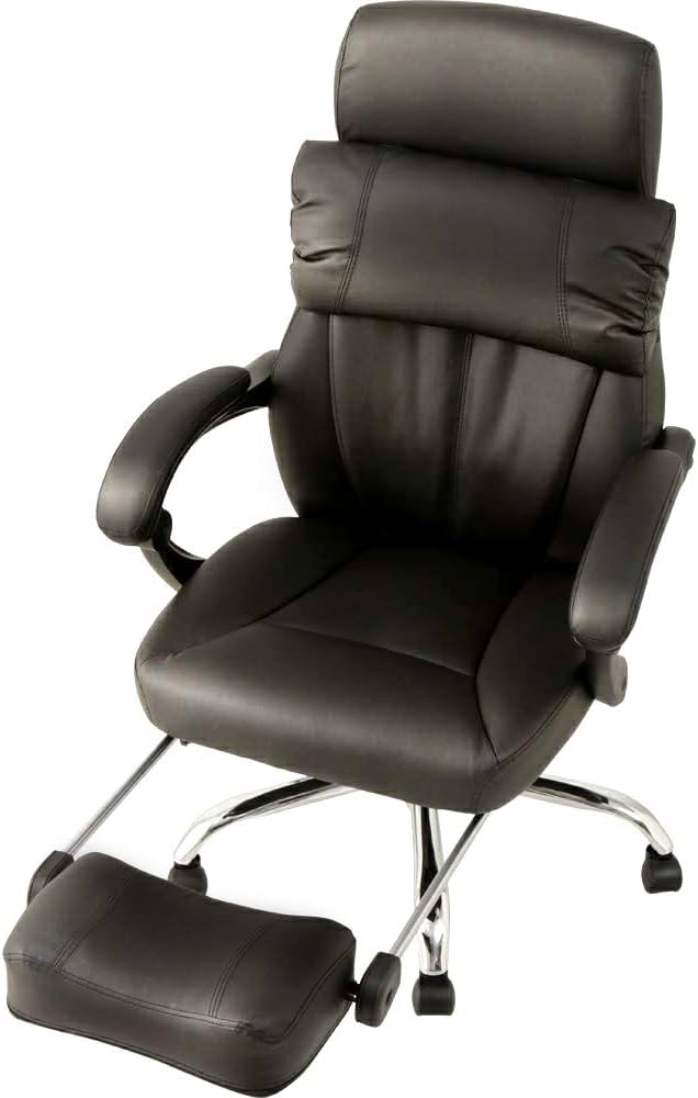 Amazon.co.jp: アイリスプラザ オフィスチェア ハイバック 無段階