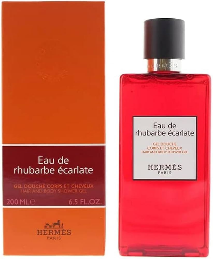 Amazon.com : Hermes Eau De Rhubarbe Ecarlate Hair & Body Shower