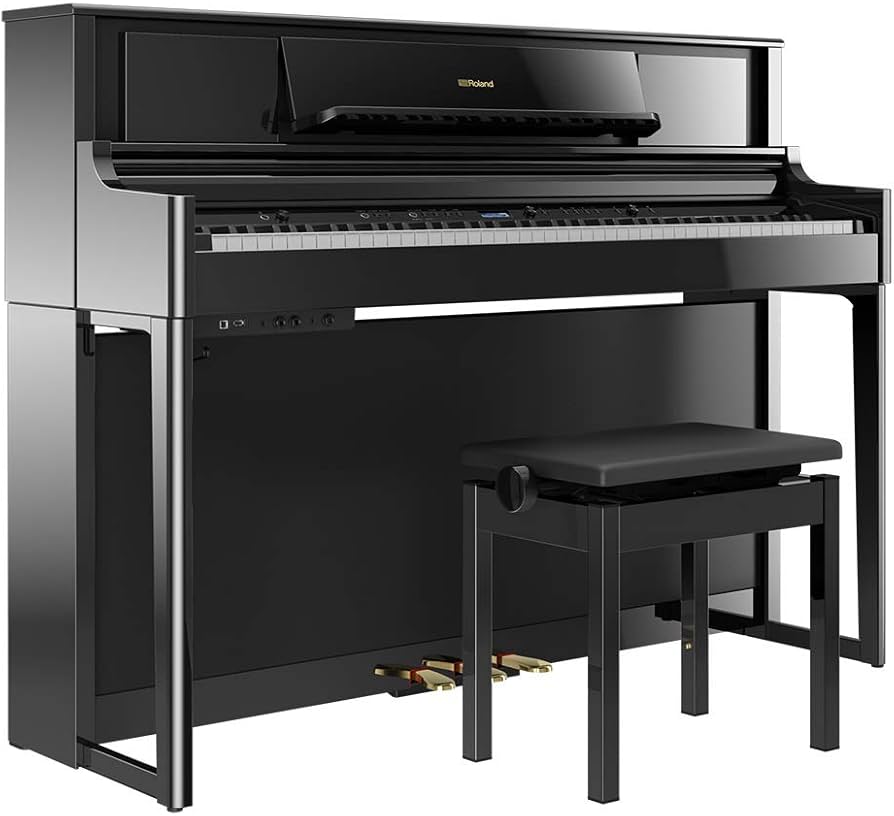 Amazon | Roland LX705 PES 電子ピアノ 88鍵盤 黒鏡面艶出し塗装仕上げ