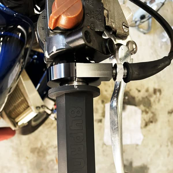 Amazon | 84BOX 84ボックス 黒 アルミ製 スロットル ホルダー Z400GP