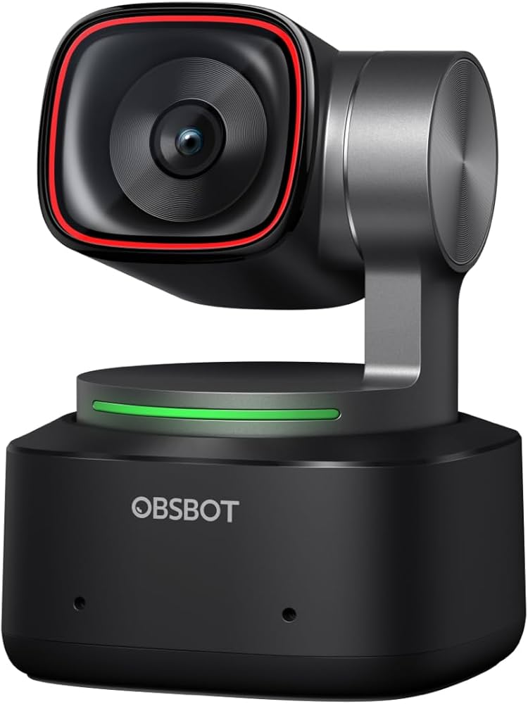 Amazon.com: OBSBOT Tiny 2 Webcam 4K Voice Control PTZ, AI Tracking