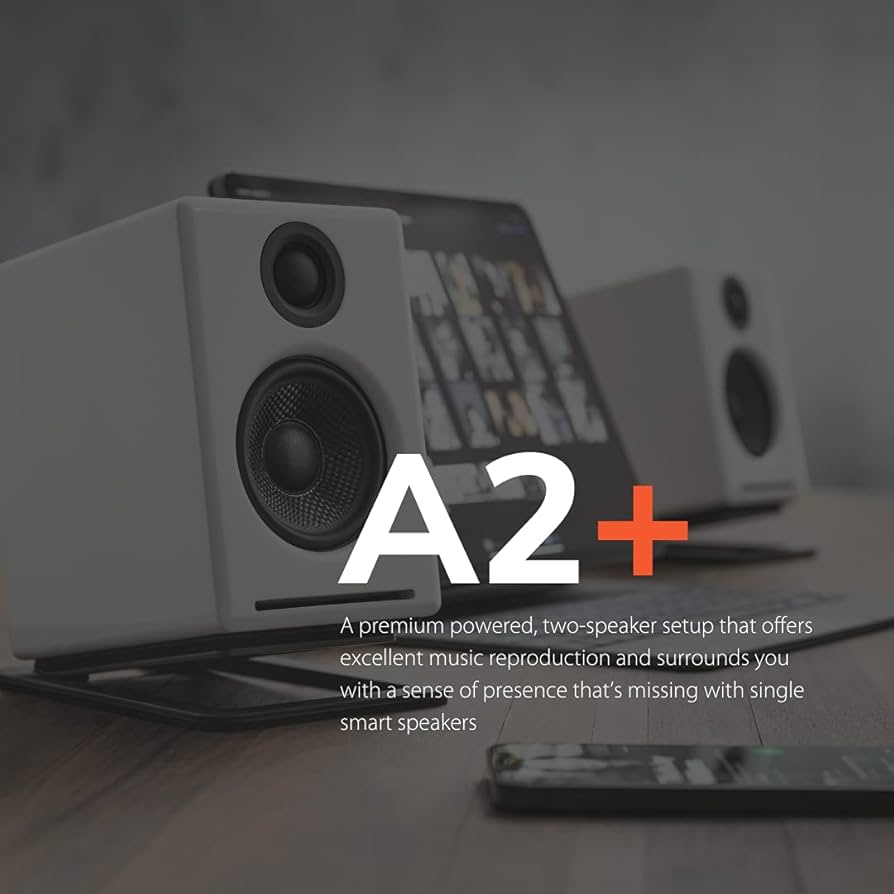 Amazon.com: Audioengine A2 White Wireless Computer Speakers for