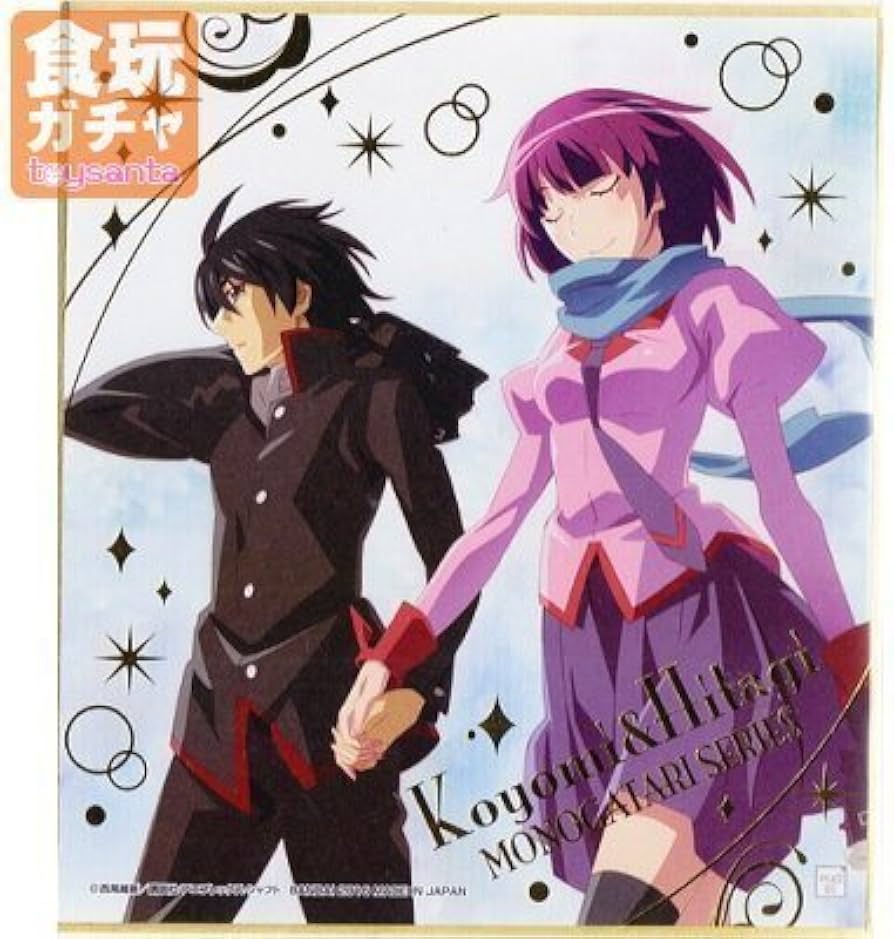 Amazon.co.jp: ＜物語＞シリーズ 色紙ART2 ［mg2-01.阿良々木暦＆戦場