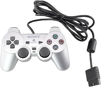 Amazon | アナログコントローラ[DUALSHOCK2]サテン・シルバー