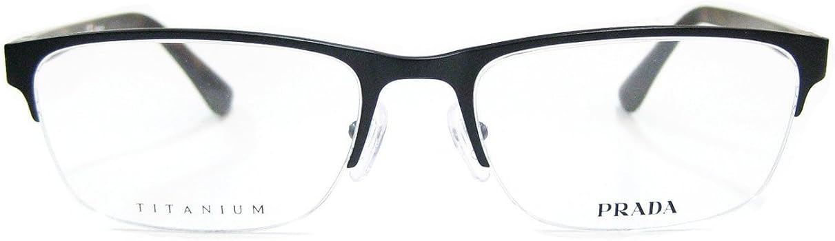 Amazon | PRADA プラダ メガネ フレーム PR52S-1BO VPR52S-1BO-55 52S