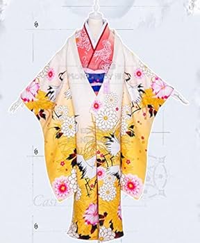 Amazon | 衣舞cos 空の境界 両儀式 コスプレ衣装 和服 セイバー