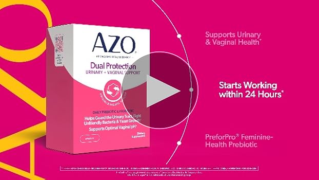 Amazon.com: AZO Dual Protection | Urinary + Vaginal Support