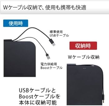 Amazon.co.jp: BUFFALO BDXL対応 USB3.0 ポータブルブルーレイドライブ