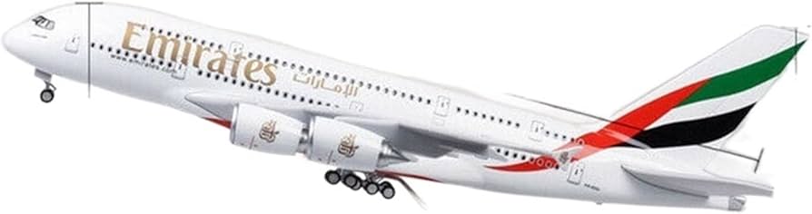 Amazon.co.jp: FOR：1/160エミレーツA380航空機モデル 導いた光