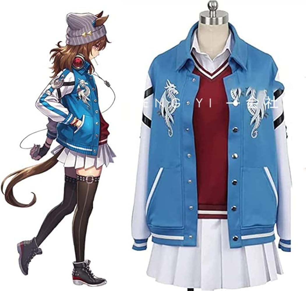 Amazon.co.jp: [CHEN YU] ウマ娘 ナカヤマフェスタ勝負服 コスプレ衣装