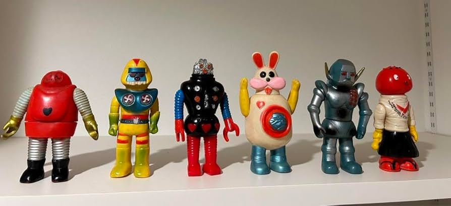 昭和レトロ 当時物 ソフビ ロボットキャラクター フィギュア 2026年