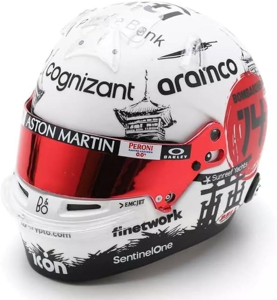 Amazon | 1:5スケール フェルナンド・アロンソ アストンマーティン